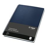 SIGEL Notizbuch Conceptum DIN A4 kariert, dunkelblau Hardcover 160 SIGEL Notizbuch Conceptum DIN A4 kariert, dunkelblau Hardcover 160