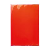 HERMA Heftumschlag PLUS transparent/rot DIN A4