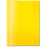 HERMA Heftumschlag transparent gelb Kunststoff DIN A4