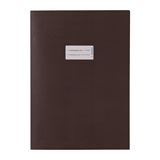 HERMA Heftumschlag glatt braun Papier DIN A4
