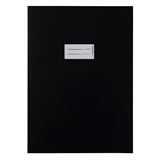 HERMA Heftumschlag schwarz Papier DIN A4