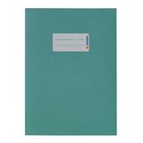 HERMA Heftumschlag glatt t&uuml;rkis Papier DIN A5