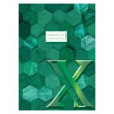 HERMA Heftumschlag "X" dunkelgr&uuml;n Papier DIN A4