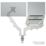 LEITZ Laptop-Monitor-Halterung Ergo 65380085 lichtgrau f&uuml;r 1