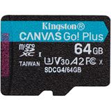 64GB Kingston Canvas Go! Plus Gen4 R200 microSDXC