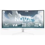 34" (86,36cm) Arozzi Nova 34T2K165 weiss 3440x1440 2xDisplayport