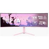 49" (124,46cm) Arozzi Nova 49TUW165 pink 5120x1440 1x USB-C mit