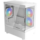 Aerocool Viewport Mini-G-WT-v4 ARGB (wei&szlig;, Tempered Glass x 2)