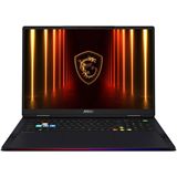 Notebook 18" (45,72cm) MSI Raider 18 HX AI A2XWJG-074 (schwarz, Intel Core Ultra 9 285HX, NVIDIA GeForce RTX 5090, 64 GB DDR5, 4 TB (2 TB SSD & 2 TB SSD),