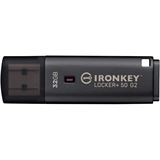 32GB Kingston IronKey Locker+ 50 G2 (anthrazit, USB-A 3.2 Gen 1)