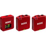 Rode Microphones Wireless GO (Gen 3) (rot)