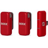 Rode Microphones Wireless Micro USB-C (rot)