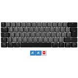 Sharkoon SKILLER SAC20 S4 (schwarz, 61 St&uuml;ck, ISO-Layout (DE),