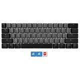 Sharkoon SKILLER SAC20 S4 (schwarz, 62 St&uuml;ck, ANSI-Layout (US),