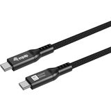 (&euro;10,45*/1m) 2.00m Equip USB4.0 Anschlusskabel USB C Stecker auf