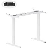 Equip Schreibtischgestell Dual Motor elek. 125Kg ws