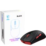 MSI Forge GM340 W Black WIRELESS Gaming Maus