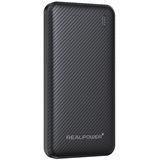 Realpower PB-10000 SSB,10.000mAh,Feststoffbatterie,schwarz Realpower PB-10000 SSB,10.000mAh,Feststoffbatterie,schwarz