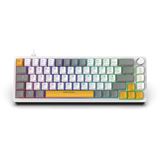 INCA Gaming Tastatur RGB/RedSwitch/USB/Mechan. 2.00m wei?