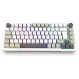 INCA Gaming Tastatur RGB/GraySwitch/USB-C/BT 2.00m wei?