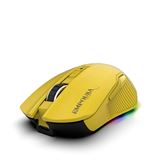 INCA Gaming Maus RGB/ 7200DPI/ 7Tasten/USB/BT 1.50m gelb