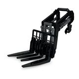 Jamara Frontlader mit Gabel & 4 Heuballen f?r RC-Traktor 1:2