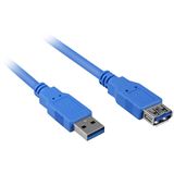 (&euro;2,63*/1m) 3.00m Sharkoon USB3.2 Verl&auml;ngerungskabel USB A