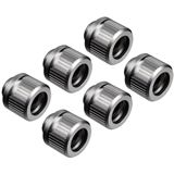EK Water Blocks EK-Quantum Torque HDC 12 - 6er-Pack, Satin Titanium
