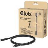 (&euro;22,90*/1m) 1.00m Club 3D USB4.0 Verl&auml;ngerungskabel USB C