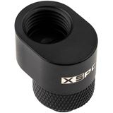 XSPC G1/4 Rotary 7mm Offset Fitting - mattschwarz