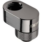 XSPC G1/4 Rotary 14mm Offset Fitting - Chrome schwarz
