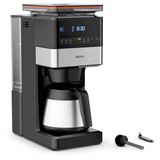 Krups Grind Aroma XL KT8428 mit Mahlwerk (schwarz/edelstahl, Krups Grind Aroma XL KT8428 mit Mahlwerk (schwarz/edelstahl,