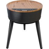 Unold Heizl&uuml;ftertisch Henry schwarz/holz 2.000 Watt