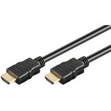 (&euro;1,38*/1m) 5.00m goobay HDMI2.0 Anschlusskabel HDMI Typ A