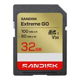 32GB SanDisk Extreme SD UHS-I SD 100MB/S(R) / 60MB/S(W)