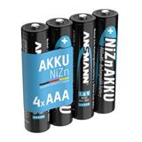ANSMANN 4 + 2 GRATIS: Akkus maxE Ni-MH Micro AAA 800 mAh, 4 St. +