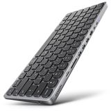 AXAGON HMC-KB USB-C Tastatur, microSD/SD, 3x USB-A 3.0, HDMI 4K/60Hz,