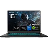 Notebook 16" (40,64cm) GigaByte GAMING A16 PRO DXHG4DECC4SH (schwarz, Intel&reg; Core 7 240H, NVIDIA GeForce RTX 5070 Ti, 32 GB LPDDR5X, 1 TB (1 TB SSD), Windo