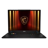 Notebook 18" (45,72cm) MSI Stealth 18 HX A2WI-087 (schwarz, Intel&reg; Core Ultra 9 290HX Plus, NVIDIA GeForce RTX 5080, 32 GB DDR5, 2 TB (2 TB SSD), Wind