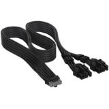 (€27,54*/1m) 0.65m Corsair Stromkabel Premium 12V-2x6 auf 2x6+2 (€27,54*/1m) 0.65m Corsair Stromkabel Premium 12V-2x6 auf 2x6+2