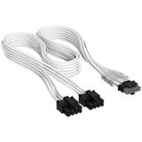 (€27,54*/1m) 0.65m Corsair Stromkabel Premium 12V-2x6 auf 2x6+2 (€27,54*/1m) 0.65m Corsair Stromkabel Premium 12V-2x6 auf 2x6+2