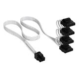 (€10,53*/1m) 0.75m Corsair Stromkabel 6pol Stecker auf 4xMolex (€10,53*/1m) 0.75m Corsair Stromkabel 6pol Stecker auf 4xMolex