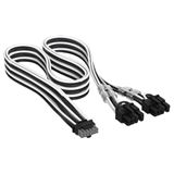 (€26,00*/1m) 0.65m Corsair Stromkabel Premium 12V-2x6 auf 2x6+2 (€26,00*/1m) 0.65m Corsair Stromkabel Premium 12V-2x6 auf 2x6+2
