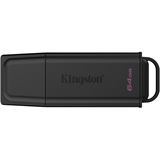 64GB Kingston DataTraveler Exodia - USB 3.2 Gen 1 Schwarz