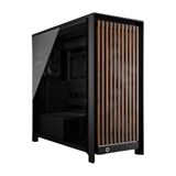 Corsair FRAME 5000D Wood RS Performance Mid-Tower Case, Black/Walnut