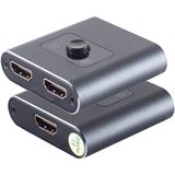 Shiverpeaks HDMI Umschalter 2x1 bidirektional 4K2K Metall