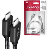 (&euro;6,60*/1m) 1.50m Axagon USB-C Ladekabel USB C Stecker auf USB C