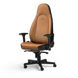 noblechairs ICON Echtleder Gaming Stuhl - cognac/schwarz