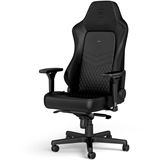 noblechairs HERO Echtleder Gaming Stuhl - schwarz/schwarz