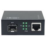 LevelOne Media Konverter RJ45->SFP GE 19" Smart